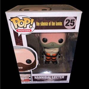 Vaulted The Silence of the Lambs “Hannibal Lecter” Funko Pop with Pop Protector